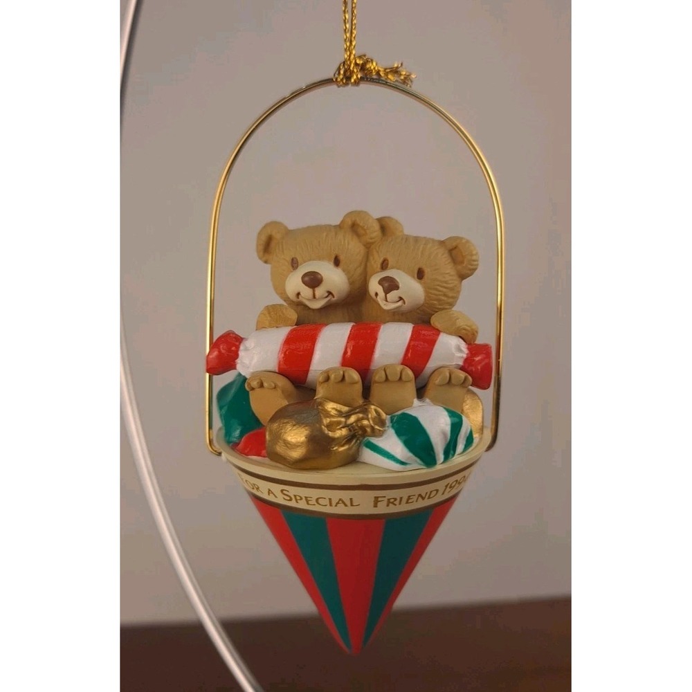 American Greetings Forget Me Not Christmas Ornament 1994 For A Special Friend